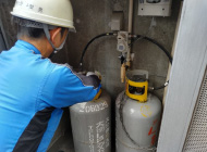 容器交換時等供給設備点検